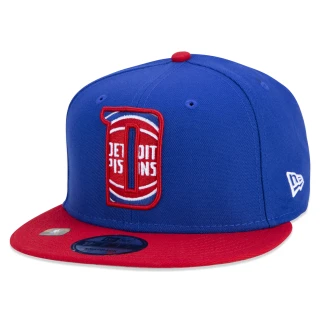 Boné 9FIFTY Detroit Pistons NBA Authentic Draft Series Aba Reta Azul