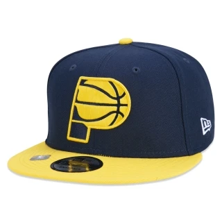 Boné 9FIFTY Indiana Pacers NBA Authentic Draft Series Aba Reta Marinho
