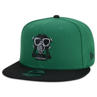 Boné 9FIFTY Boston Celtics NBA Compound Aba Reta Verde