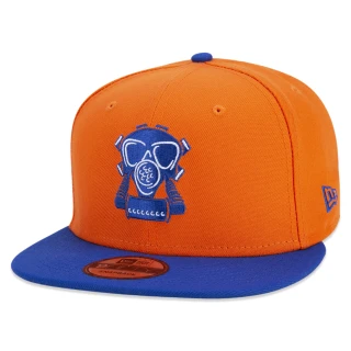 Boné 9FIFTY New York Knicks NBA Compound Aba Reta Laranja