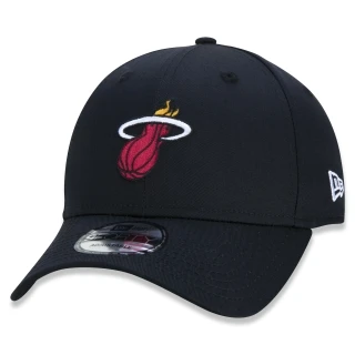 Boné 9FORTY Snapback Aba Curva Miami Heat Time