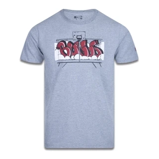 Camiseta Regular Manga Curta Chicago Bulls Street Life Street Court