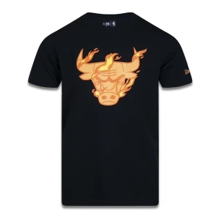 Camiseta Regular Manga Curta Chicago Bulls Core Gcp Hot Streak