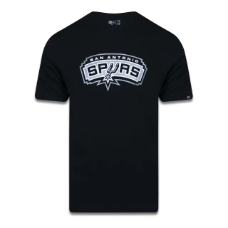 Camiseta Plus Size Regular Manga Curta San Antonio Spurs Logo