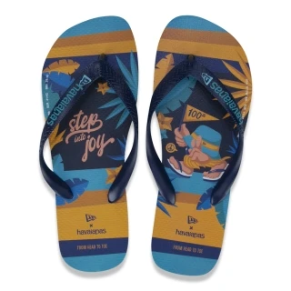 Chinelo Havaianas Top Comemorativo 100 Anos Da New Era - Step Into Joy - From Head To Toe