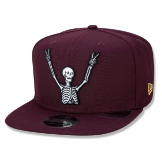 Boné 9FIFTY High Crown Snapback Aba Reta Skeleton