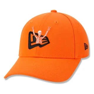 Boné Infantil 9TWENTY Snapback Aba Curva Flag Frontal Skeleton