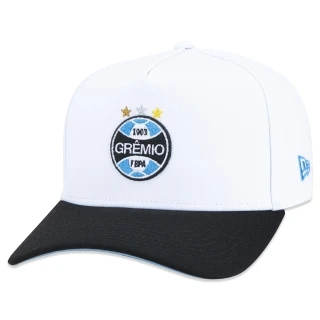 Boné 9FORTY A-Frame Snapback Aba Curva Futebol Grêmio
