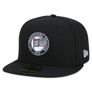 Boné 59FIFTY Aba Reta Futebol Corinthians