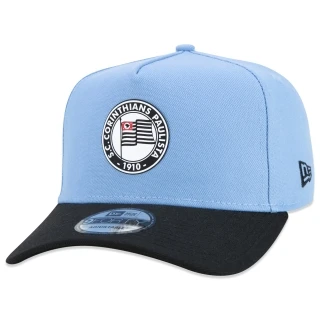 Boné 9FORTY A-Frame Snapback Aba Curva Futebol Corinthians