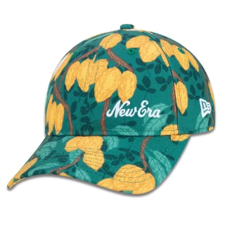 Boné 9TWENTY Strapback Joyfull Aba Curva Verde / Amarelo