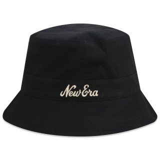 Chapéu Bucket Dupla Face Joyfull Preto Bege