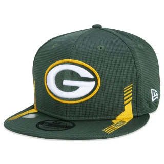 Boné 9FIFTY Green Bay Packers Sideline Cold Weather Aba Reta Verde