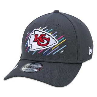 Boné 39THIRTY Kansas City Chiefs Crucial Catch Aba Curva Stretch Fit