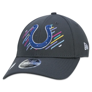 Boné 9FORTY Stretch Snap Indianapolis Colts Crucial Catch Aba Curva Preto