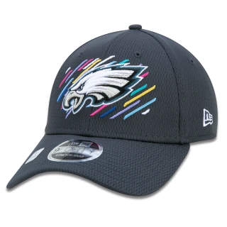 Boné 9FORTY Stretch Snap Philadelphia Eagles Crucial Catch Aba Curva Preto