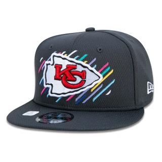 Boné 9FIFTY Kansas City Chiefs Crucial Catch Aba Reta Preto