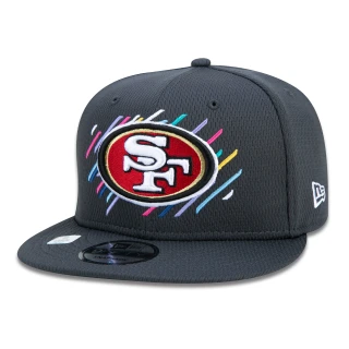 Boné 9FIFTY San Francisco 49ers Crucial Catch Aba Reta Preto