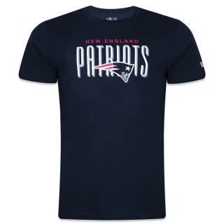 Camiseta Slim Manga Curta New England Patriots Street Life Colors