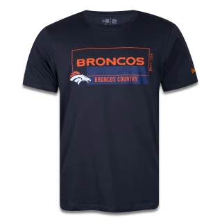 Camiseta Regular Manga Curta Denver Broncos Urban Tech Square