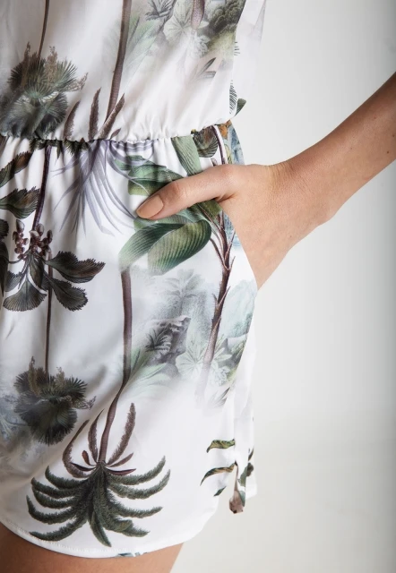 MACAQUINHO FEMININO ESTAMPADO LAYA LYGIA E NANNY