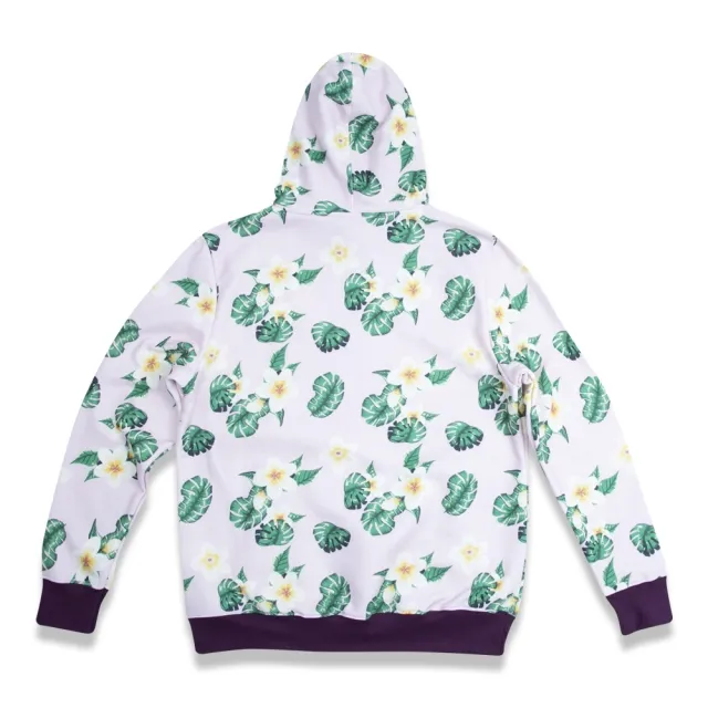 Moletom Feminino Canguru Fechado Floral