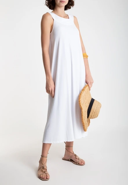 VESTIDO FEMININO LISO MANATI LYGIA E NANNY