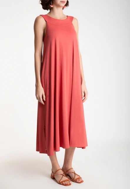 VESTIDO FEMININO LISO MANATI LYGIA E NANNY