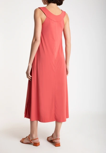 VESTIDO FEMININO LISO MANATI LYGIA E NANNY