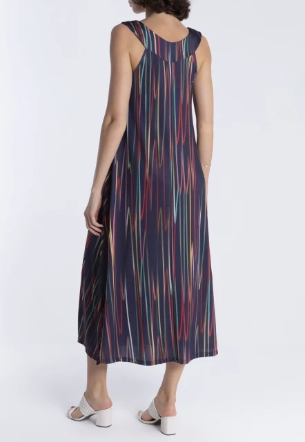 VESTIDO FEMININO ESTAMPADO MANATI LYGIA E NANNY