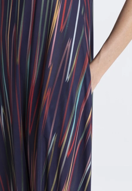 VESTIDO FEMININO ESTAMPADO MANATI LYGIA E NANNY